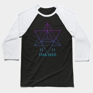 Starseed Tetrahedron Baseball T-Shirt